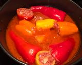 Klasszikus -Magyaros Töltött paprika recept fázis 3 fotója