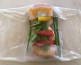 A picture of step 5 of California Farm Fresh Shrimp Spring Roll.