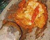 Foto langkah ke 5 dari resep Ayam Geprek sambal Bawang Pedas.
