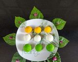 तिरंगा सन्देश (tiranga sandesh recipe in Hindi) रेसिपी चरण 4 फोटो