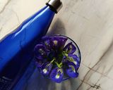 A picture of step 1 of Butterfly pea flower tea.