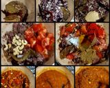 A picture of step 3 of Paneer masaledar.