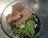 Une image de l'étape 10 de Aubergine italienne farcie au poulet haché et poivron vert.