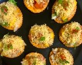 A picture of step 2 of Mango Sev Puri.