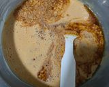 Gambar langkah 6 resipi Kek Gula Hangus / Sarang Semut.