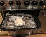 A picture of step 5 of Roast purple cauliflower and goats cheese.