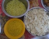 A picture of step 4 of Papad nu Chavanu Khambhat Special.