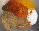 A picture of step 1 of Masala Tinda.
