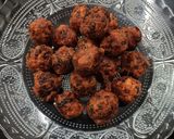 A picture of step 5 of Vegetable Manchurian.