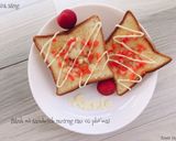 Hình bước làm 1 của món Bánh mì nướng rau củ phô mai - ăn dặm