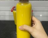 Hình bước làm 4 của món Sữa Bí Đỏ