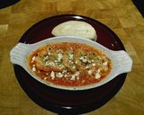 A picture of step 4 of Argentine Red Shrimp With Tomatoes & Feta Cheese.