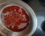 A picture of step 1 of Ragi cheela.