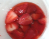 Foto del paso 1 de la receta: Batido de fresa