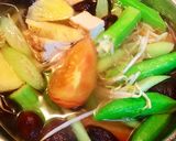 Hình bước làm 2 của món Canh Chua Chay