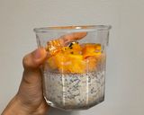 A picture of step 6 of Mango sticky rice oats.