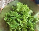 A picture of step 9 of Boiled Potatoes Provençal Style with Tomato, Carrot, and Lettuce.