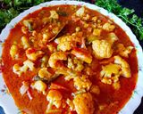A picture of step 8 of Mix Veg Kolhapuri.
