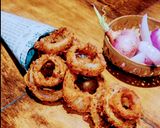 क्रिस्पी प्याज़ के रिंग्स (crispy pyaz ke rings recipe in Hindi) रेसिपी चरण 6 फोटो