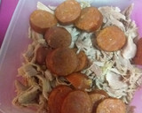 Foto del paso 2 de la receta: Sopa de repollo y gallina