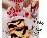 Foto langkah ke 10 dari resep Marble butter cake 3 eggs MOIST.