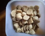 Foto langkah ke 7 dari resep TUMIS jagung muda (utren) & bakso pedas manis.