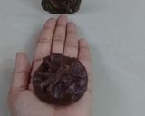 A picture of step 6 of Ragi Elu Modak/Finger Millet sesame seed modak.