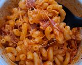 Paradicsomos-szalámis tészta recept fázis 4 fotója