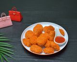 Foto langkah ke 8 dari resep Nugget Koin Bungkus Daun.