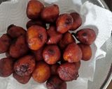 Gambar langkah 4 resipi Jepuk/Cekodok Pisang Bolat².