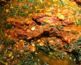 A picture of step 6 of Crockpot London Broil with Spinach.