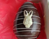 Foto del paso 7 de la receta: Huevo de Pascua trufado (cáscara rellena)