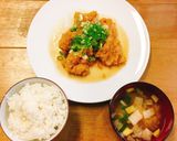 A picture of step 6 of [Japanese style] Chicken Thigh Stewed with Minced Daikon Radish.