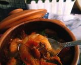 صورة لخطوة 3 من وصفة ملوخية بالجمبري وشوربة جمبري وطاجن جمبري 🥰