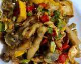 Foto langkah ke 4 dari resep Jamur Shimeji Pedas.