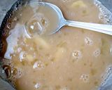 A picture of step 5 of Yam balls.