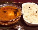 A picture of step 3 of Fajeto (Mango rasam).