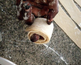 A picture of step 4 of Layered dublan.