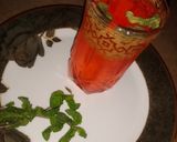 A picture of step 3 of Red lemonade🍹.