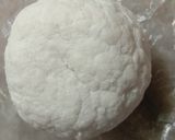 A picture of step 4 of Mozzerella cheese.