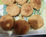 A picture of step 4 of Balushahi (Traditional Indian Sweet).