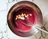 Une image de l'étape 8 de Macarons à la framboise (avec ganache fondante).