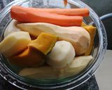 Foto del paso 1 de la receta: Puchero de osobuco y pollo