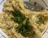 A picture of step 3 of Pan fried opened Potato Sandwich.