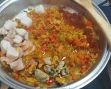 Foto del paso 5 de la receta: Arroz meloso con preparado de marisco muy rico y fácil de hacer
