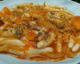 Foto langkah ke 11 dari resep Tteokbokki (Kue Beras Khas Korea).
