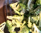 A picture of step 2 of Fettuccine with Piccadilly Tomatoes, Porcini Mushrooms, and Sicilian Broccoli.