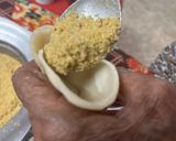 A picture of step 3 of Moong Dal Samosa.