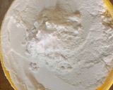 A picture of step 4 of Orange flavour cake on stove.