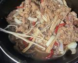 Foto langkah ke 5 dari resep Daging Slice Jamur Enoki.